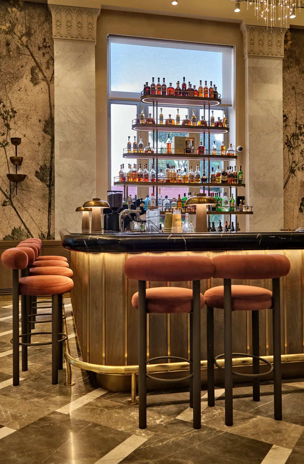 Hotel interior photographed by VR Family Studio
